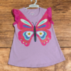 Conjunto Niña T10 Chifón Lila / Azul - Mariposa